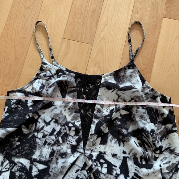 Black and white abstract print cami - Noisy May size XS - Picture 6 of 12